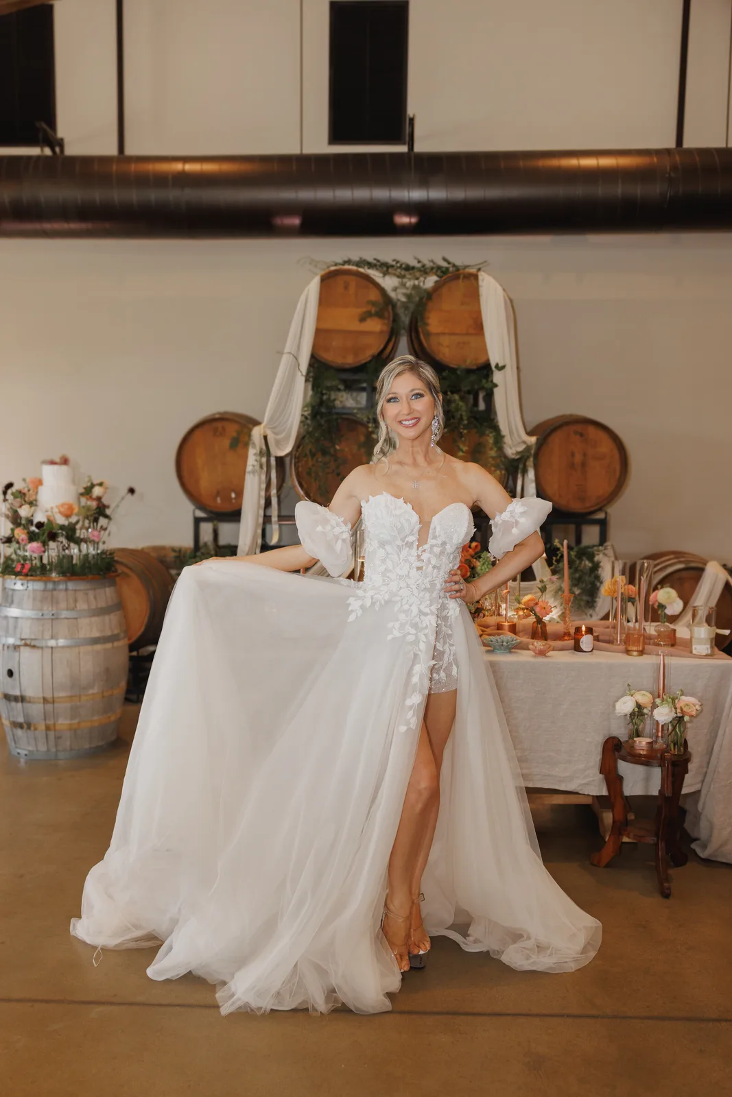 Aurora — a-line wedding dress designed by Mayller, crafted in Italy