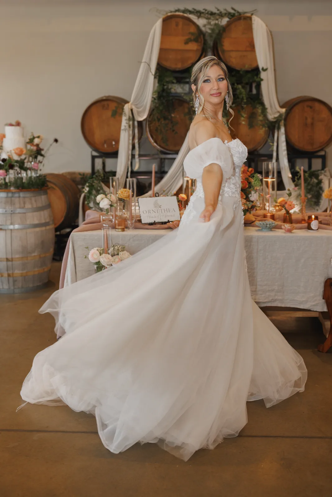 Strapless mermaid wedding dress, Italian design by Mayller