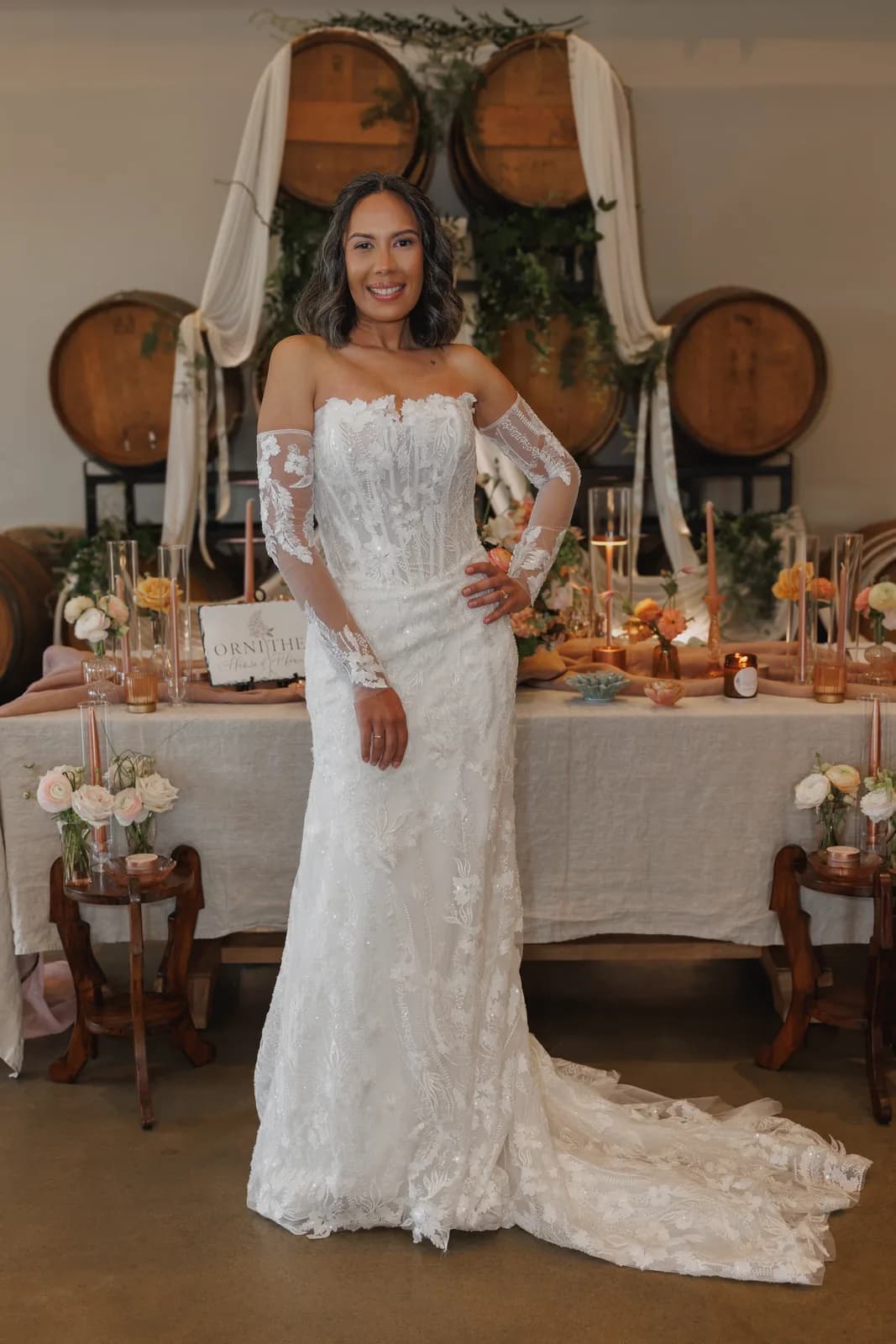 Giulia — ballgown wedding dress designed by Mayller, crafted in Italy