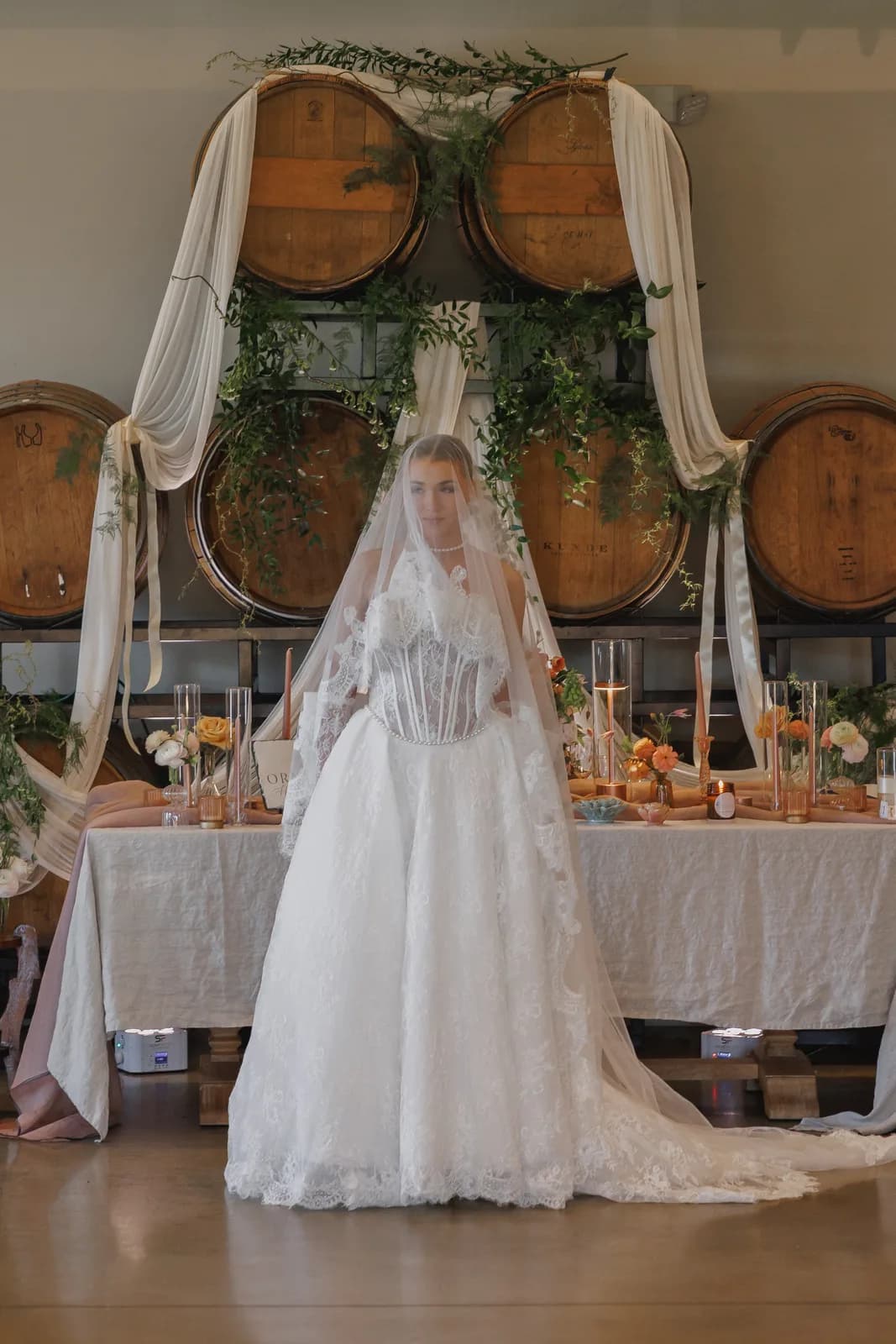 Stella — a-line wedding dress designed by Mayller, crafted in Italy